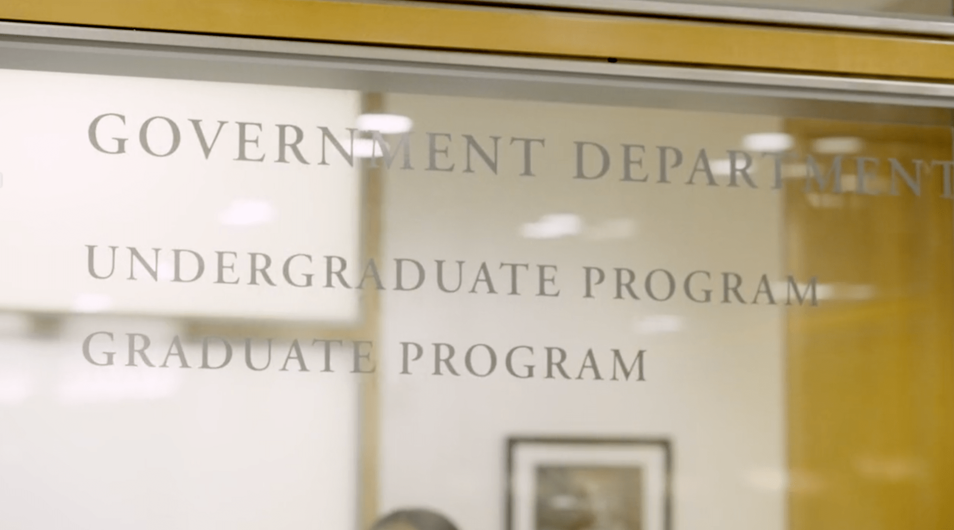 Dept of Government at Harvard Office